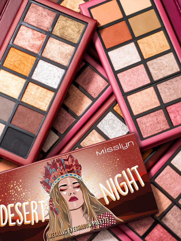 PALETTE DI OMBRETTI METALLIZZATI DESERT NIGHT
