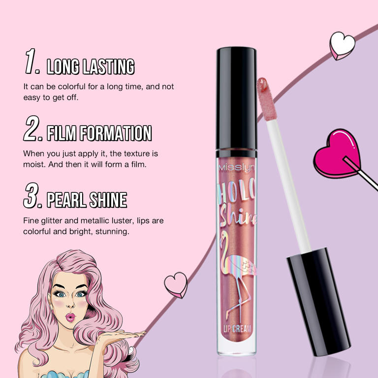 HOLO SHINE LIP CREAM & VELVET MATTE LIP CREAM & LIP LINER SET