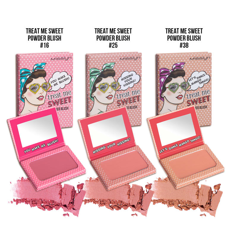 treat me SWEET POWDER BLUSH SET