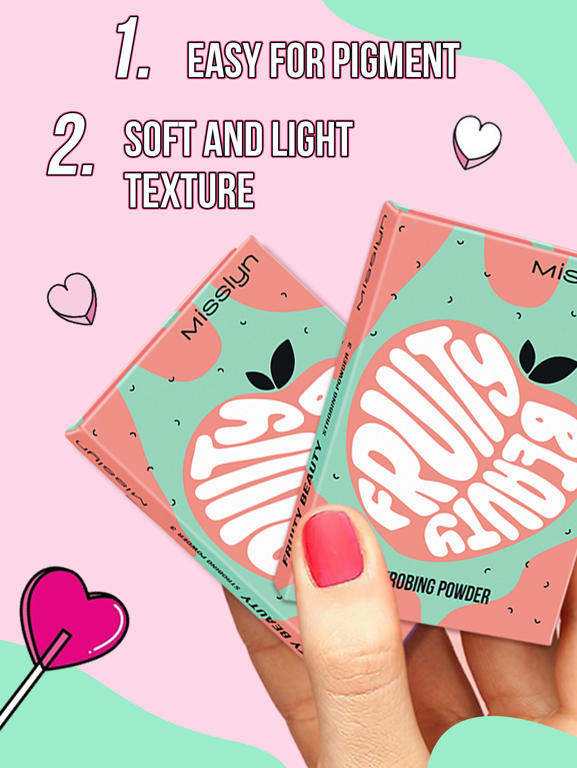 FRUITY BEAUTY STROBING POWDER & TROPICAL TAN BRONZING AND CONTOURING POWDER & POWDER BLUSH SET