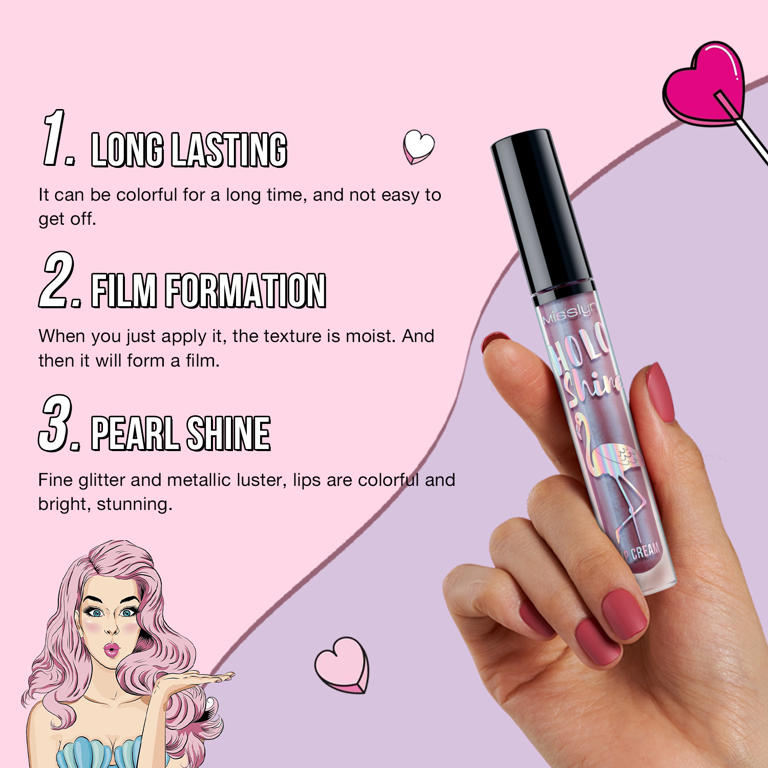 HOLO SHINE LIP CREAM & VELVET MATTE LIP CREAM & LIP LINER SET