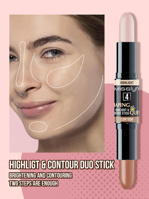 Evidenziatore Queen modellante e Contour Stick