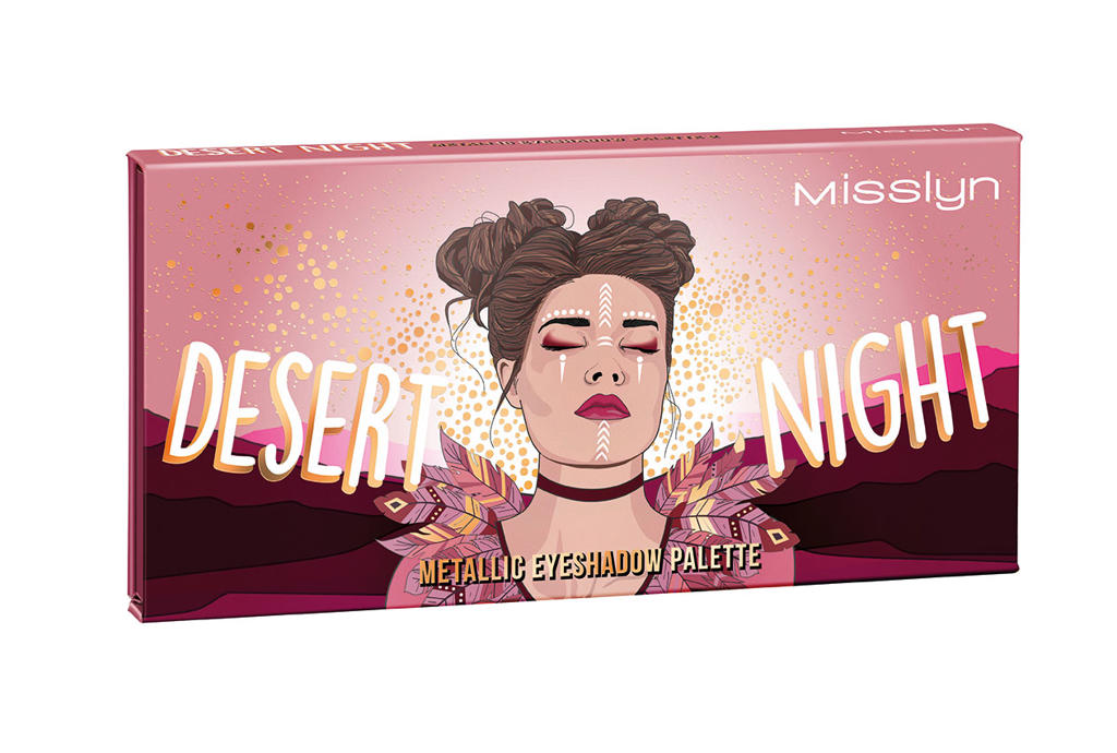 PALETTE DI OMBRETTI METALLIZZATI DESERT NIGHT
