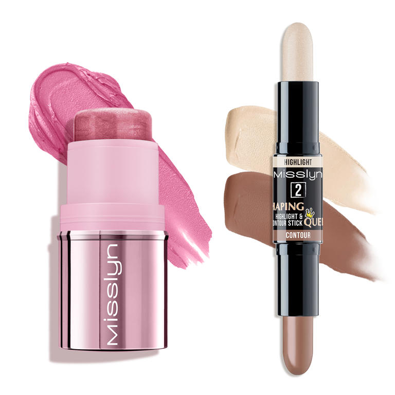 YOU GLOW GIRL! MULTI STICK & SHAPING QUEEN HIGHLIGHT AND CONTOUR STICK SET