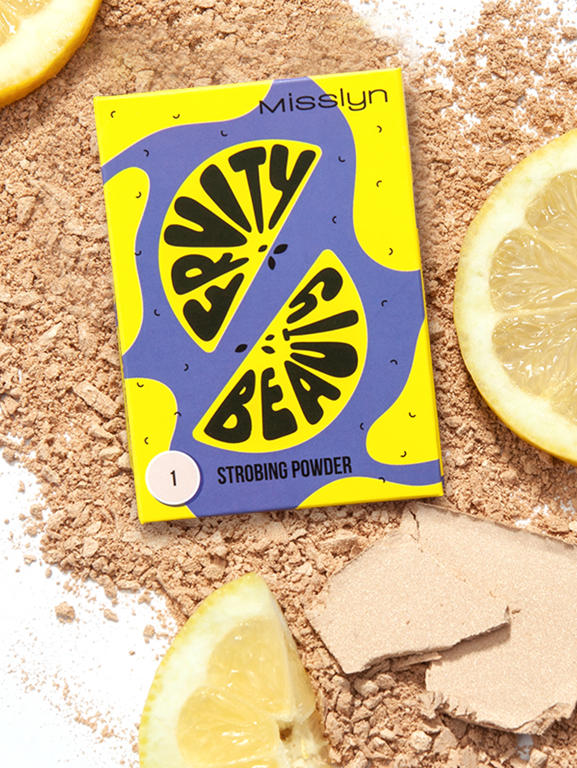 FRUITY BEAUTY STROBING POWDER & TROPICAL TAN BRONZING AND CONTOURING POWDER & POWDER BLUSH SET