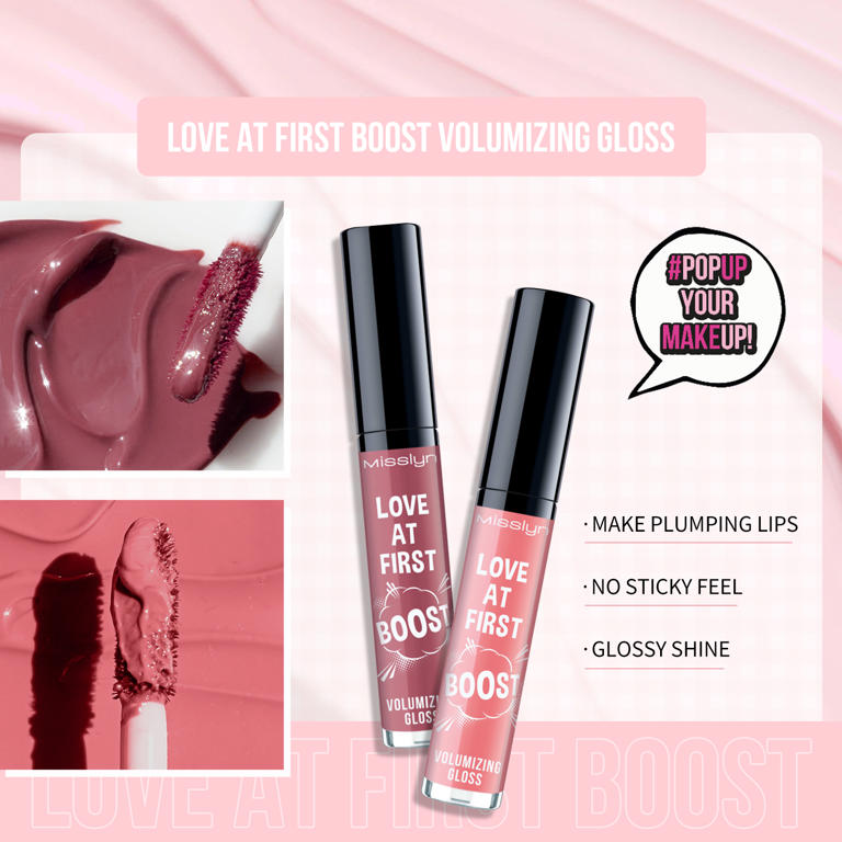 LOVE AT FIRST BOOST VOLUMIZING GLOSS SET