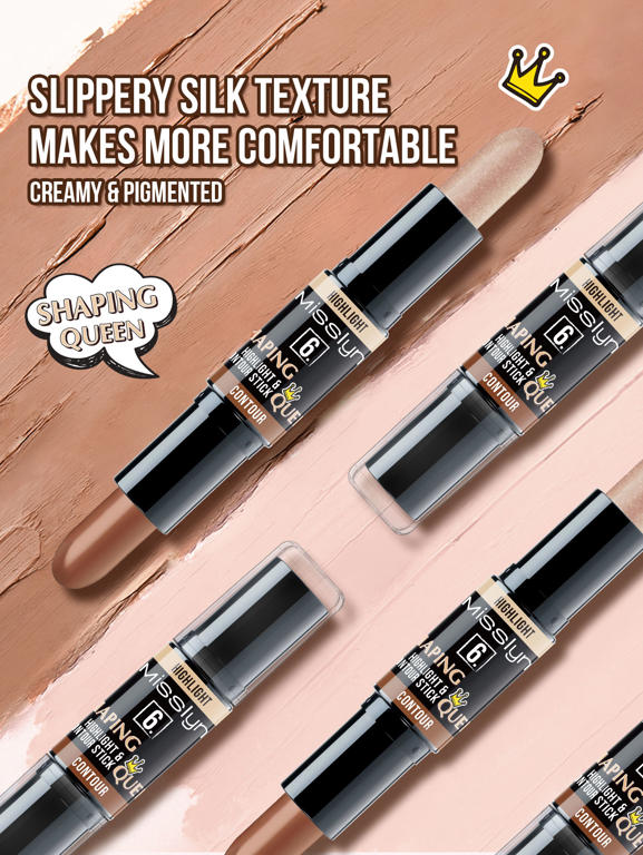 Evidenziatore Queen modellante e Contour Stick