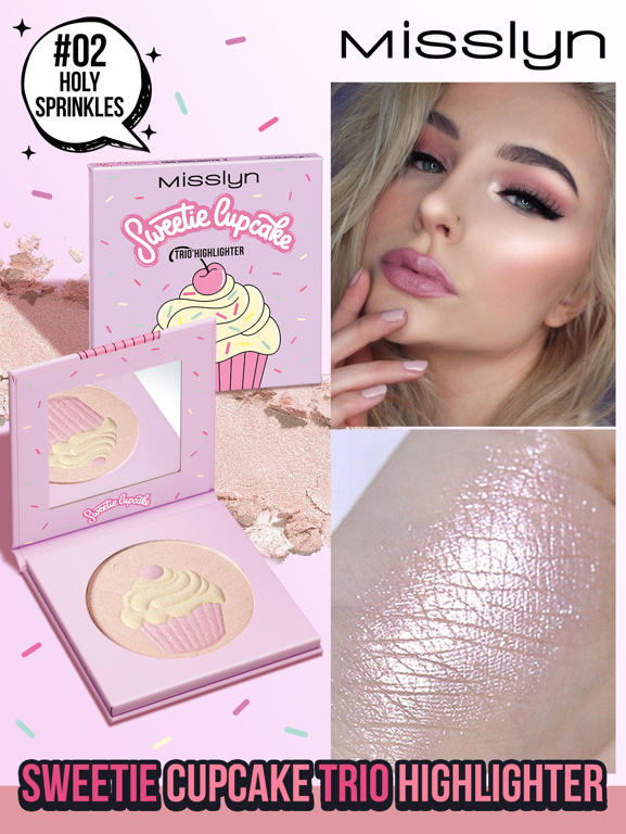 Sweetie Cupcake Trio Evidenziatore