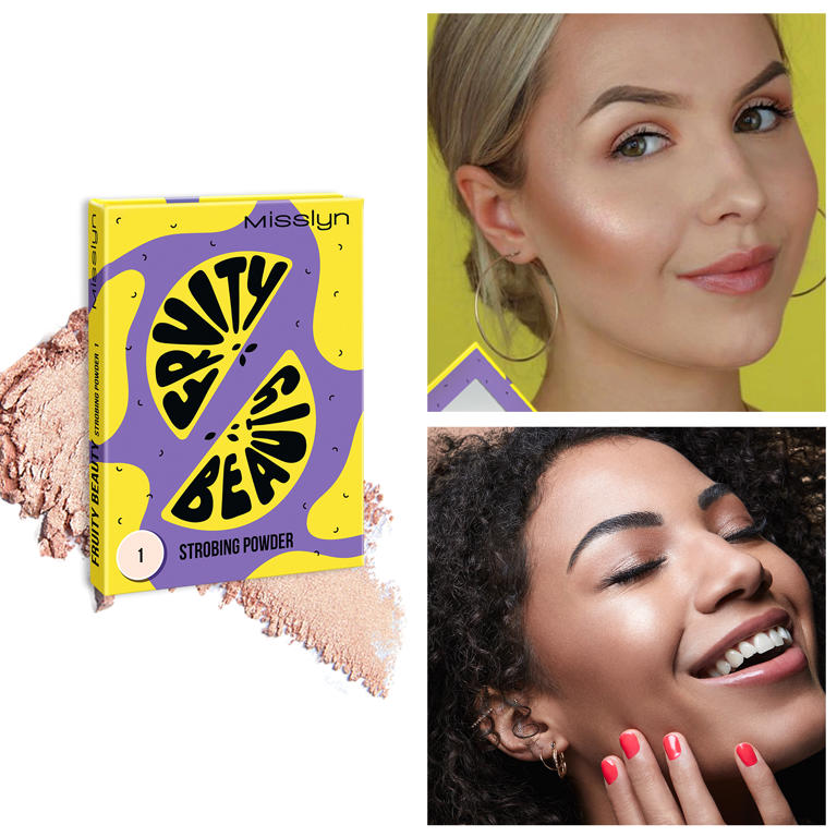 FRUITY BEAUTY STROBING POWDER & TROPICAL TAN BRONZING AND CONTOURING POWDER SET