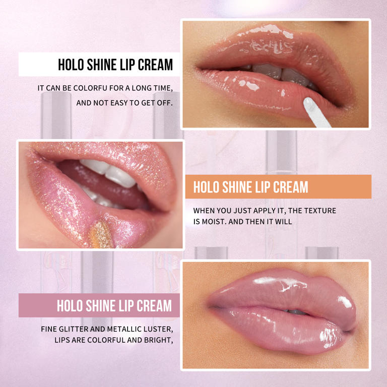 HOLO SHINE LIP CREAM SET