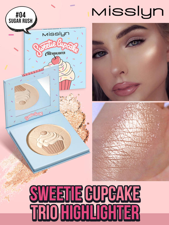 Sweetie Cupcake Trio Evidenziatore
