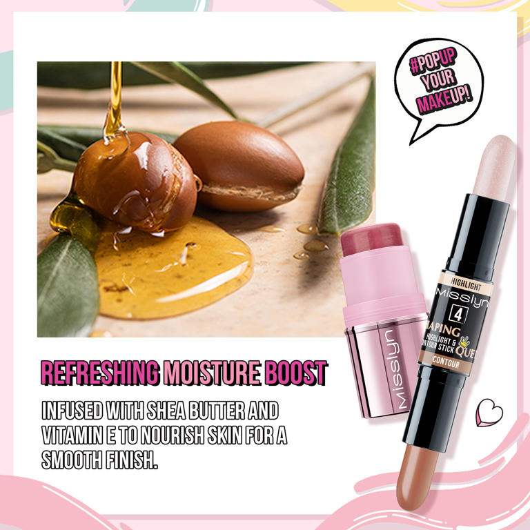 YOU GLOW GIRL! MULTI STICK & SHAPING QUEEN HIGHLIGHT AND CONTOUR STICK SET