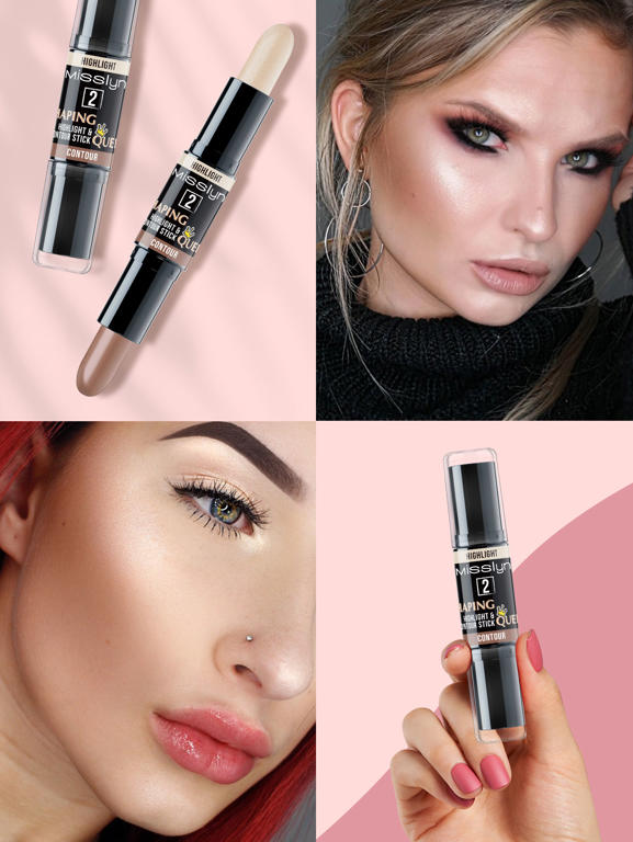 Evidenziatore Queen modellante e Contour Stick