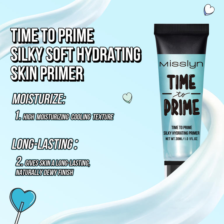 TIME TO PRIME SILKY HYDRATING PRIMER & FIX IT! FIXING SPRAY SET