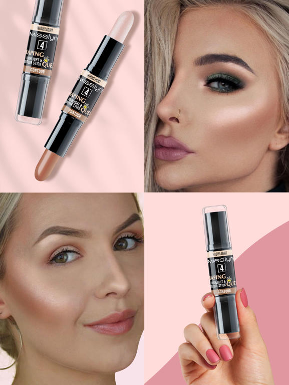 Evidenziatore Queen modellante e Contour Stick