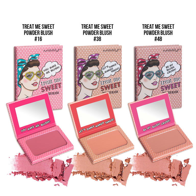 treat me SWEET POWDER BLUSH SET