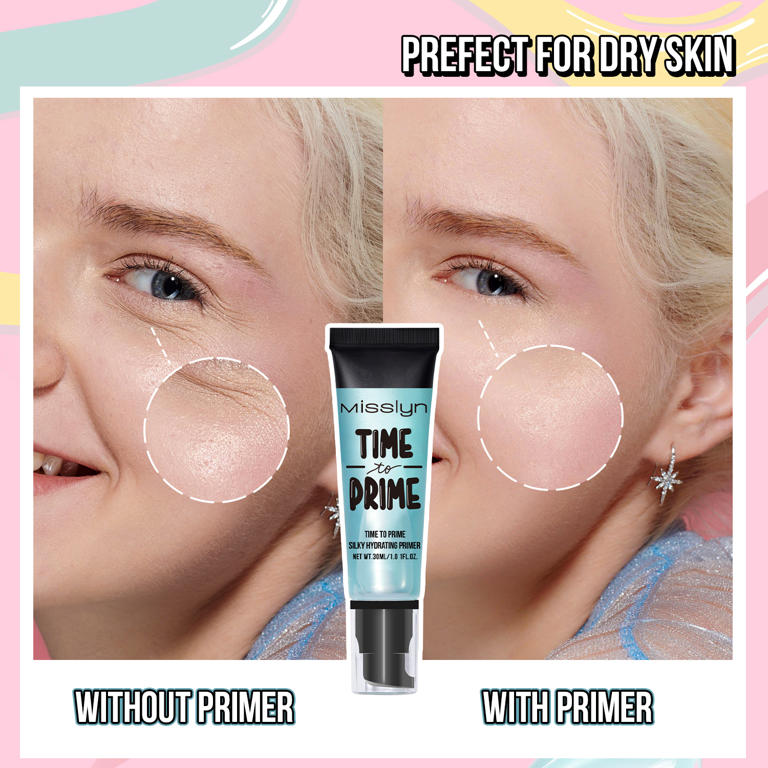 TIME TO PRIME SILKY HYDRATING PRIMER & FIX IT! FIXING SPRAY SET