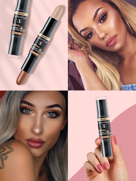Evidenziatore Queen modellante e Contour Stick