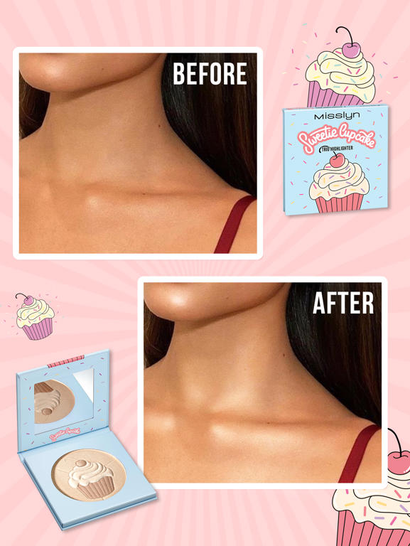 Sweetie Cupcake Trio Evidenziatore
