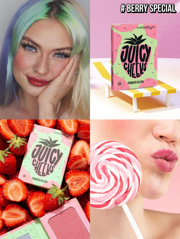 Fard in polvere Juicy Cheeks