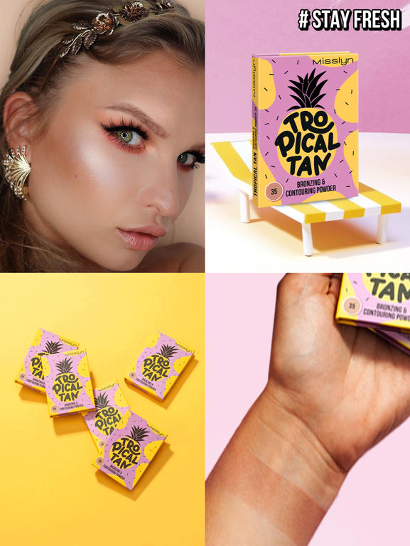 Tropical Tan Polvere abbronzante e rimodellante