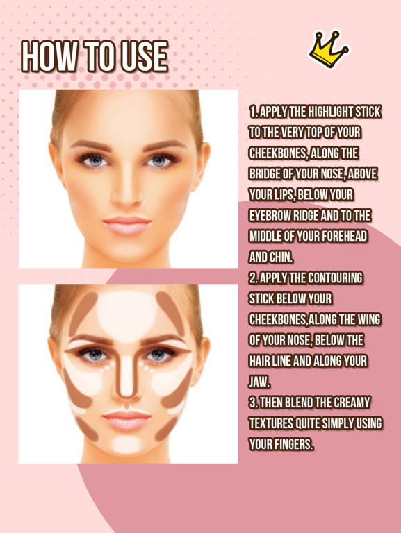 Evidenziatore Queen modellante e Contour Stick