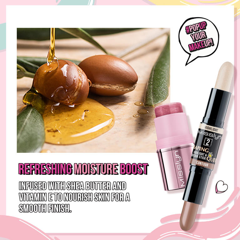 YOU GLOW GIRL! MULTI STICK & SHAPING QUEEN HIGHLIGHT AND CONTOUR STICK SET