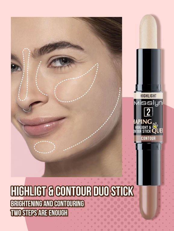 Evidenziatore Queen modellante e Contour Stick