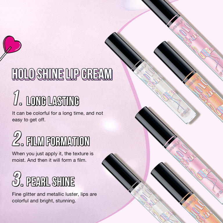 HOLO SHINE LIP CREAM SET