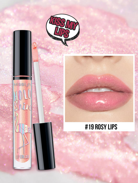 HOLO SHINE LIP CREAM  & TIRAMISU LATTE LIP BALM SET