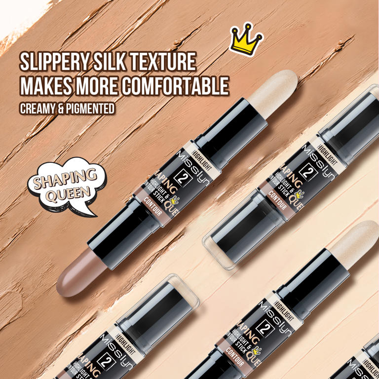 YOU GLOW GIRL! MULTI STICK & SHAPING QUEEN HIGHLIGHT AND CONTOUR STICK SET