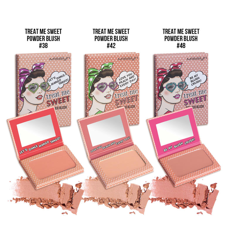 treat me SWEET POWDER BLUSH SET