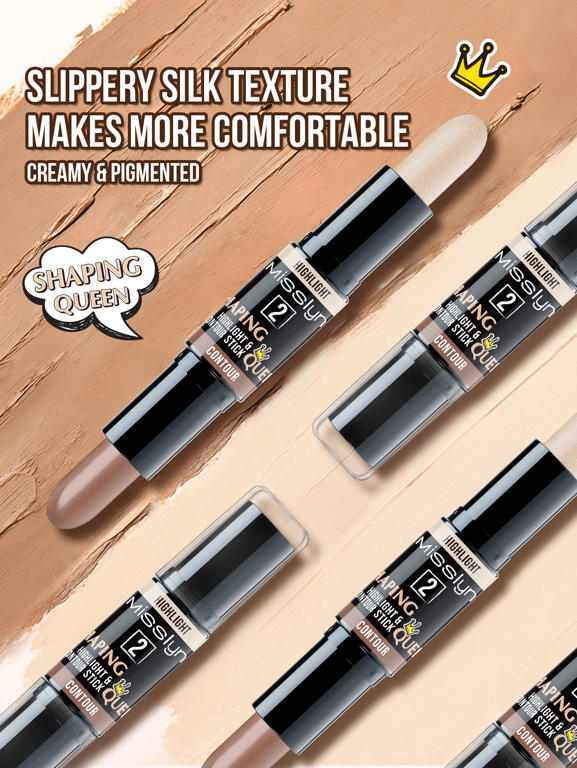 Evidenziatore Queen modellante e Contour Stick