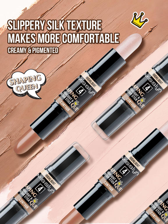 Evidenziatore Queen modellante e Contour Stick