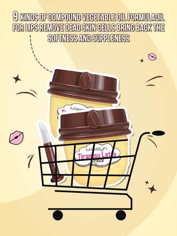 TIRAMISU LATTE LIP BALM SET