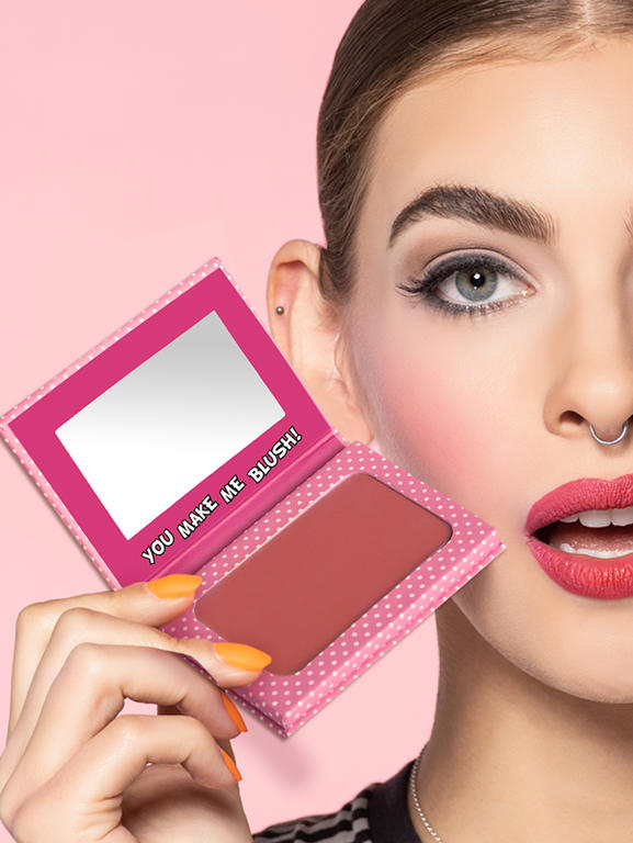 treat me SWEET POWDER BLUSH & PRETTY MERMAID RAINBOW HIGHLIGHTER & BEACH PLEASE! BRONZING & CONTOURING POWDER SET