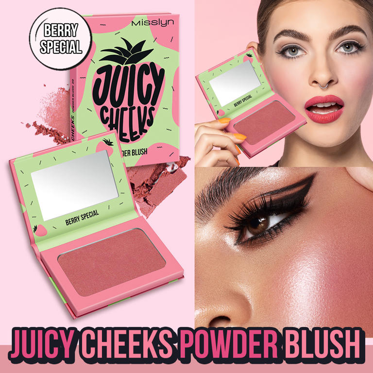 FRUITY BEAUTY STROBING POWDER & TROPICAL TAN BRONZING AND CONTOURING POWDER & POWDER BLUSH SET