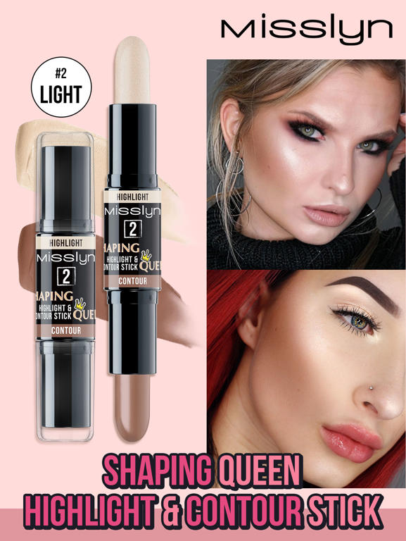 Evidenziatore Queen modellante e Contour Stick