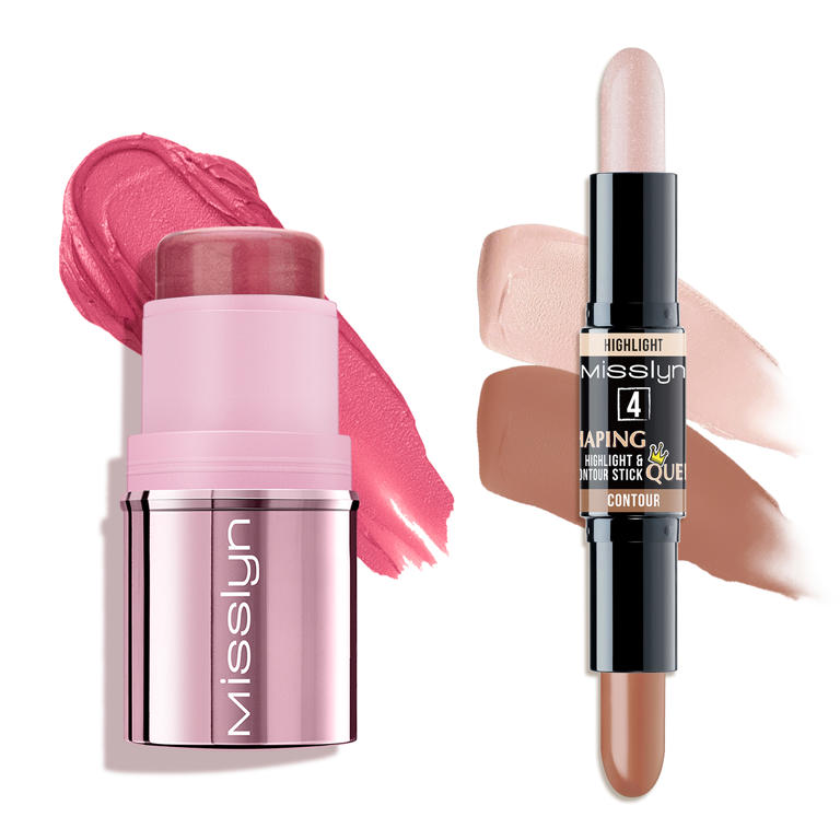 YOU GLOW GIRL! MULTI STICK & SHAPING QUEEN HIGHLIGHT AND CONTOUR STICK SET
