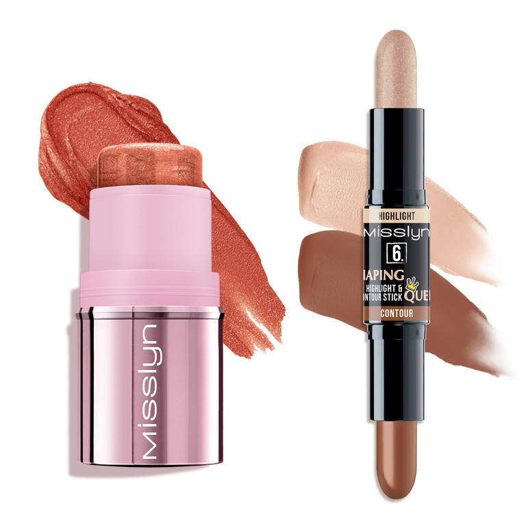 YOU GLOW GIRL! MULTI STICK & SHAPING QUEEN HIGHLIGHT AND CONTOUR STICK SET
