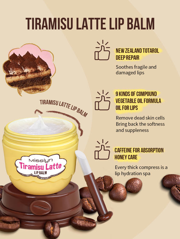 BALSAMO LABBRA TIRAMISÙ LATTE